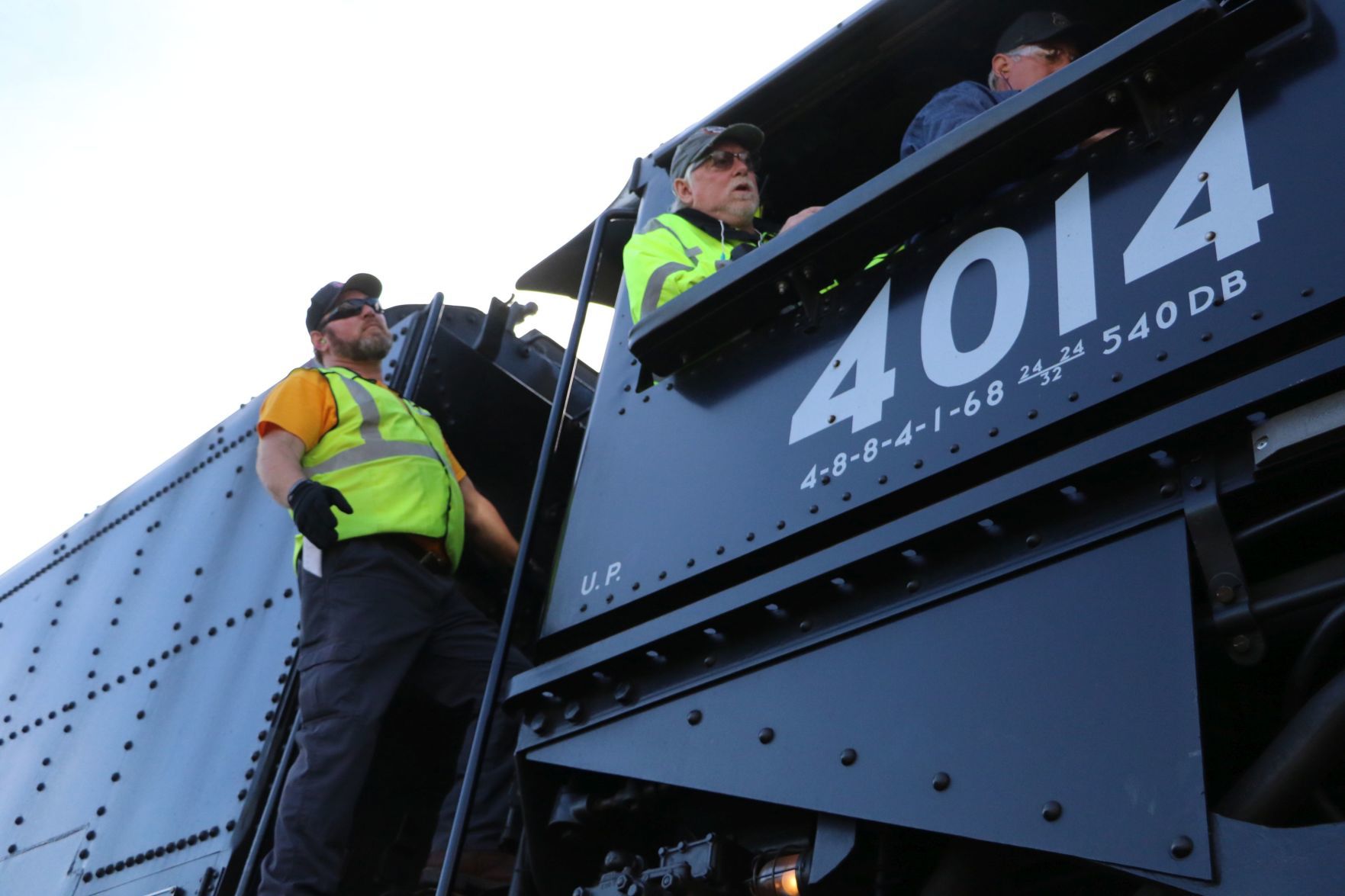 Wagoner welcomes Union Pacific's "Big Boy"